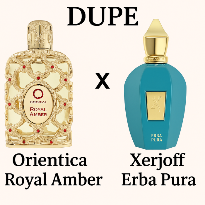 15ml decante Royal Amber Orientica Premium Compartilhável