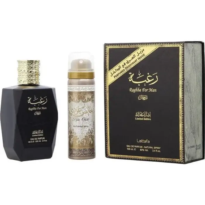 Raghba For Men Lattafa Perfumes Masculino 100ml