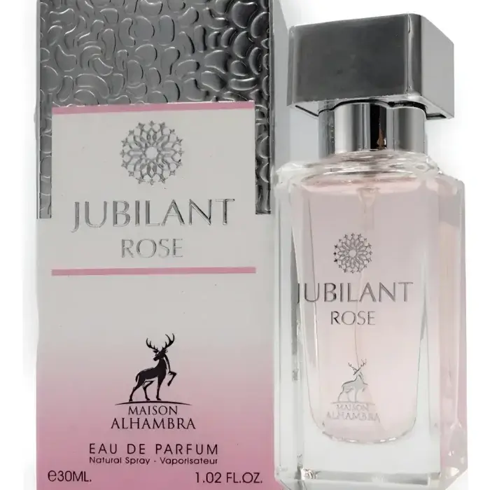 Jubilant Rose Maison Alhambra 30ml dupe do Bright Crystal Versace Feminino