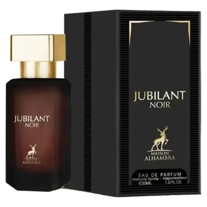 Jubilant Noir Maison Alhambra 30ml dupe do Crystal Noir Versace Feminino