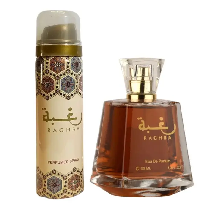 Raghba Lattafa Perfumes Compartilhável 100ml